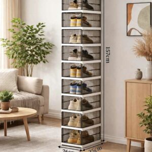 Zapatera Plegable de 9 pares
