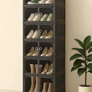 Zapatera plegable de 12 pares.