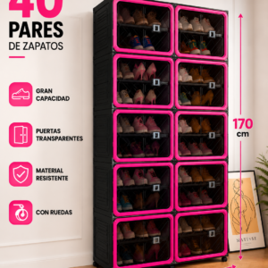 Zapatera Nórdico de 40 Pares